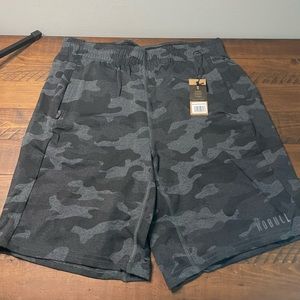 NOBULL MEN'S LIGHTWEIGHT KNIT SHORT 9" (CAMO)